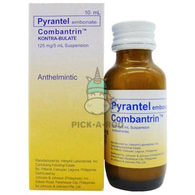 Combantrin (Pyrantel embonate) .